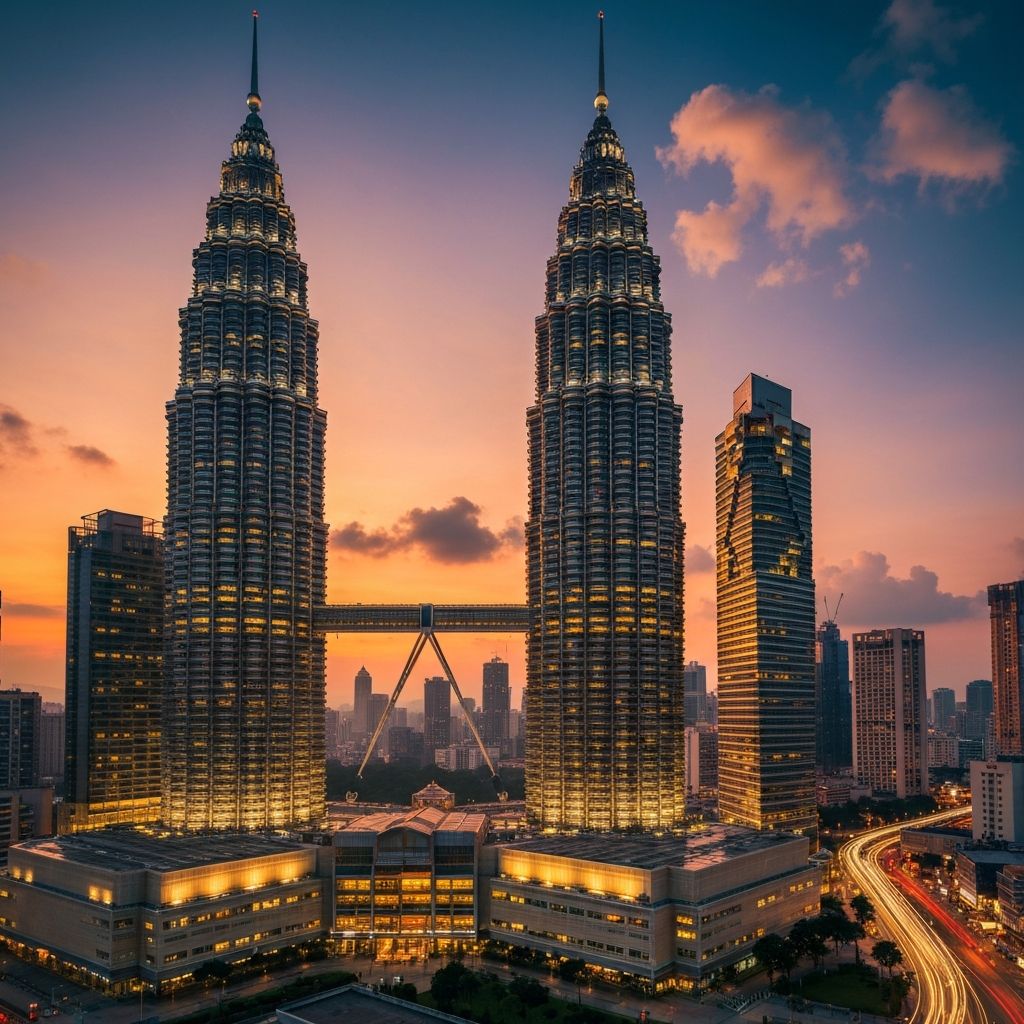 KLCC Petronas Twin Towers - Popular Malaysia tourist destination for eVisa holders